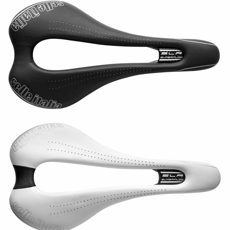 Components * | Top Sellers Selle Italia Slr Ti 316 Superflow Saddle Black