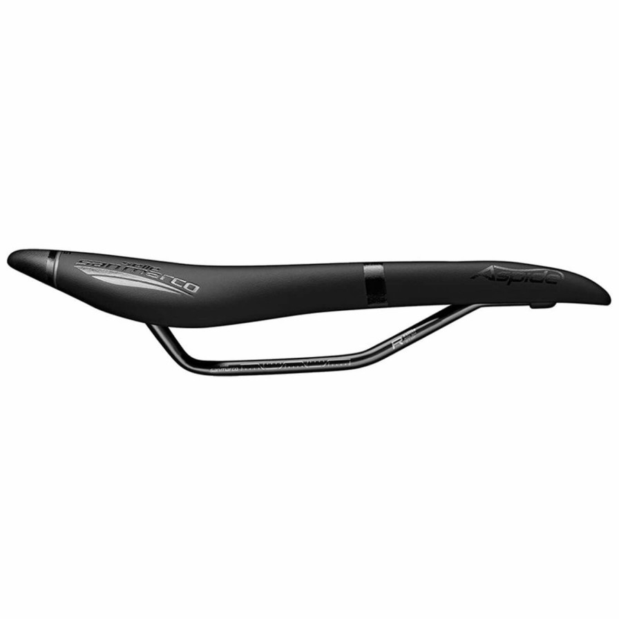 Components * | Flash Sale Selle San Marco Aspide Full-Fit Racing Saddle Black/Red