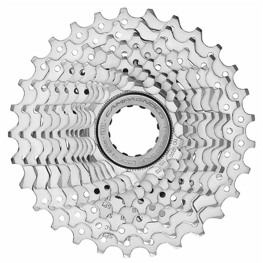 Components * | Sale Online Campagnolo Chorus 11 Speed Ultra-Shift Cassette Silver