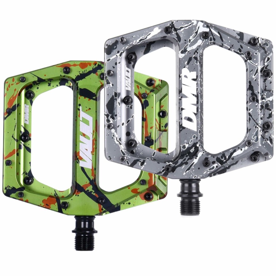 Components * | Online Discount Dmr Vault Limited Edition Flat Mtb Pedal Liquid Camo Green