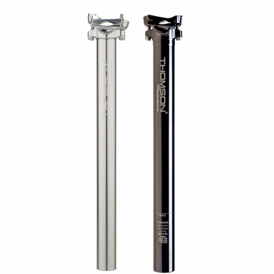 Components * | Quick Delivery Thomson Masterpiece Inline Seatpost Silver