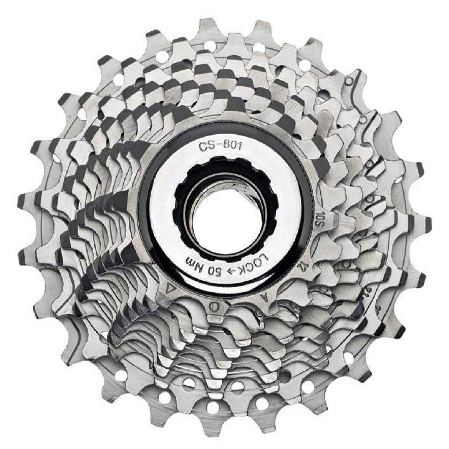 Components * | Discount Store Campagnolo Veloce 10 Speed Ultradrive Cassette Silver