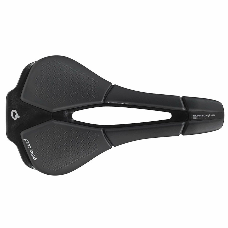 Components * | Quick Delivery Prologo Scratch M5 Pas Nack Bicycle Saddle Hard Black