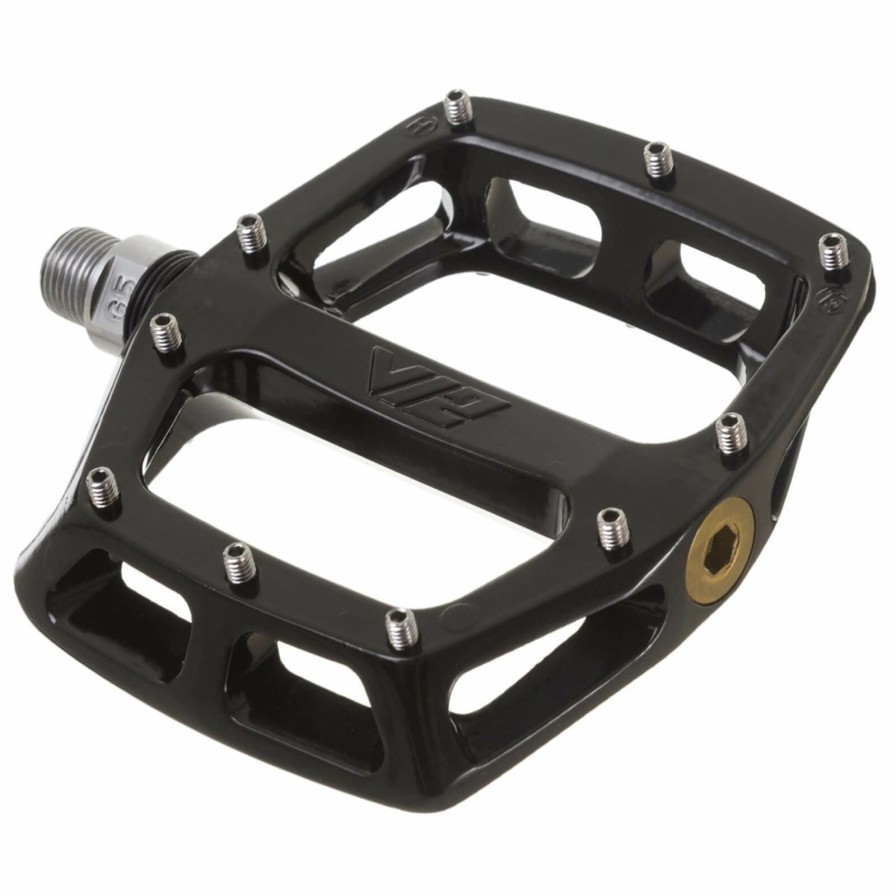 Components * | Reliable Quality Dmr V12 Magnesium Flat Pedal 9/16 Black