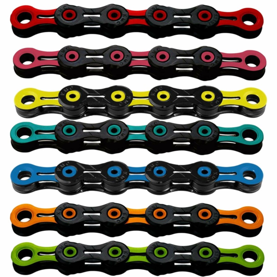 Components * | Special Offers Kmc Dlc 11 Speed Chain Black/Orange